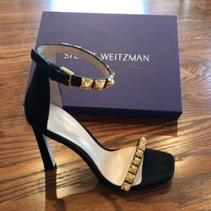 NWT Stuart Weitzman Nudest Rosebud Sandal size 6.5